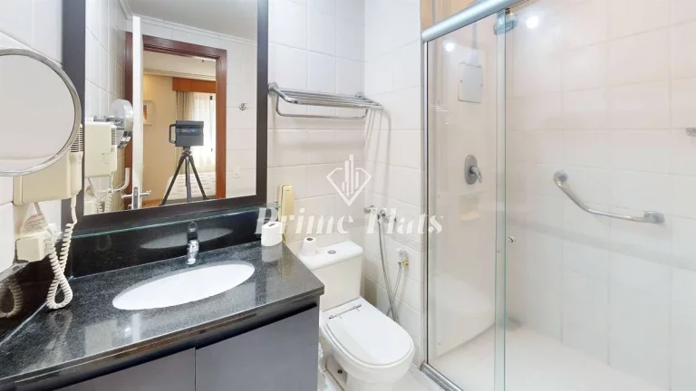 Imagem Flat disponível para locação no Meliá Jardim Europa no Itaim Bibi, com 29m², 1 dormitório e 1 vaga de garagem