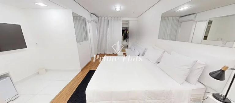 Imagem Flat disponivel para locação no Mercure Hotel, com 27m², 1 dormitório e 1 vaga de garagem