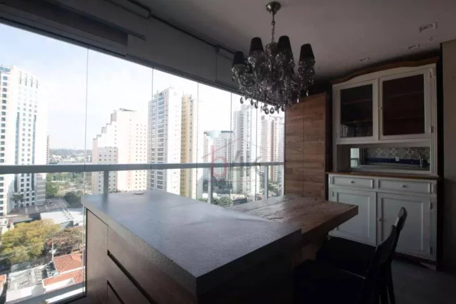Imagem Apartamento com 1 dormitório à venda, 51 m² por R$ 830.000,00 - Brooklin - São Paulo/SP