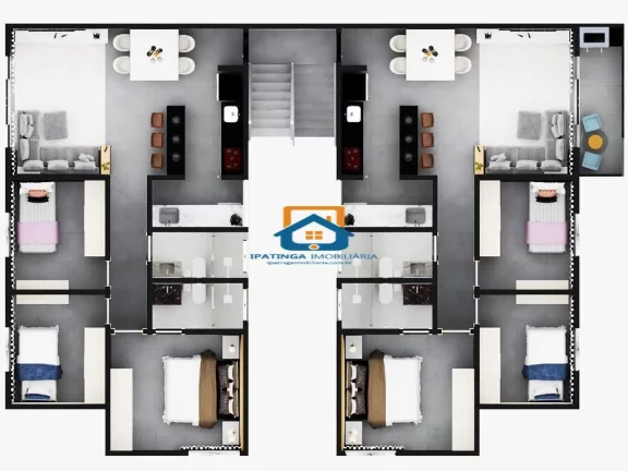 Imagem Apartamento com 3 quartos no bairro Canaã - Ipatinga