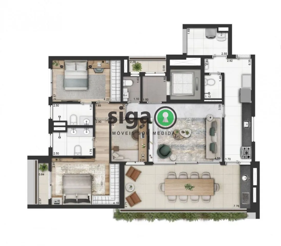 Imagem Apartamento para venda em Pinheiros, São Paulo - SP