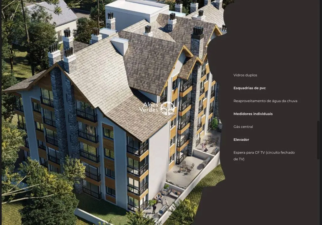 Imagem Vende-se apartamento no centro de Canela- 2 Quartos- Valor R$990.000,00