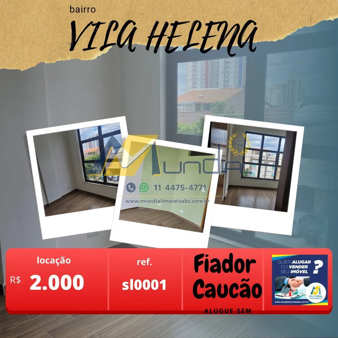 Imagem Alugo Sala Comercial em Santo André, Vila Helena