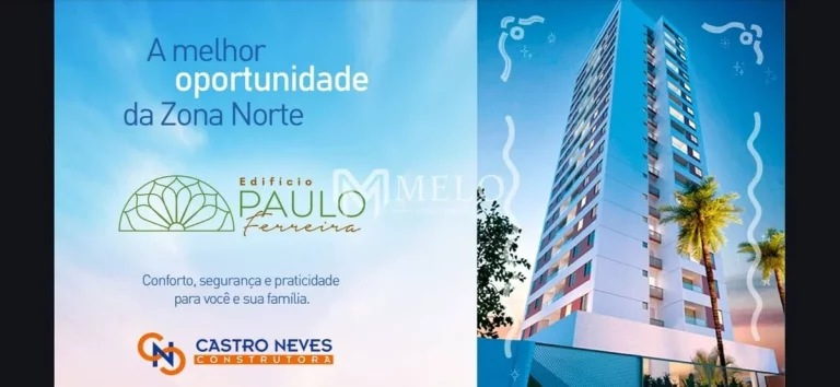 Imagem Apartamento 2Qts;1Suits,Varanda,1 vaga,58.43M²