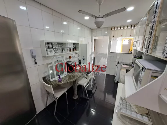 Imagem Apartamento à venda com 92m², 2 quartos, 1 suíte, dependência por R$550.000,00 no José Menino em Santos
