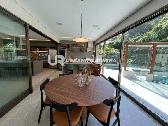 Imagem Casa nova de 626 m2 na Riviera de São Lourenço com 7 suítes, subsolo e energia solar