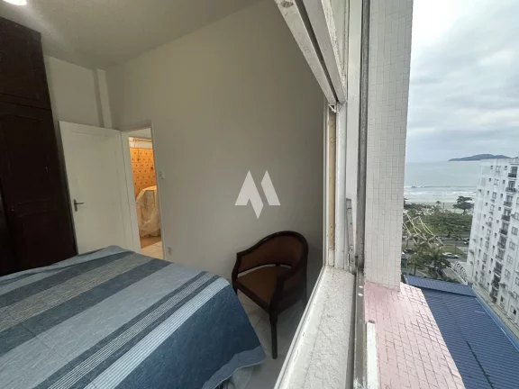 Imagem Apartamento com Vista para o Mar no Embaré – 1 Dormitório