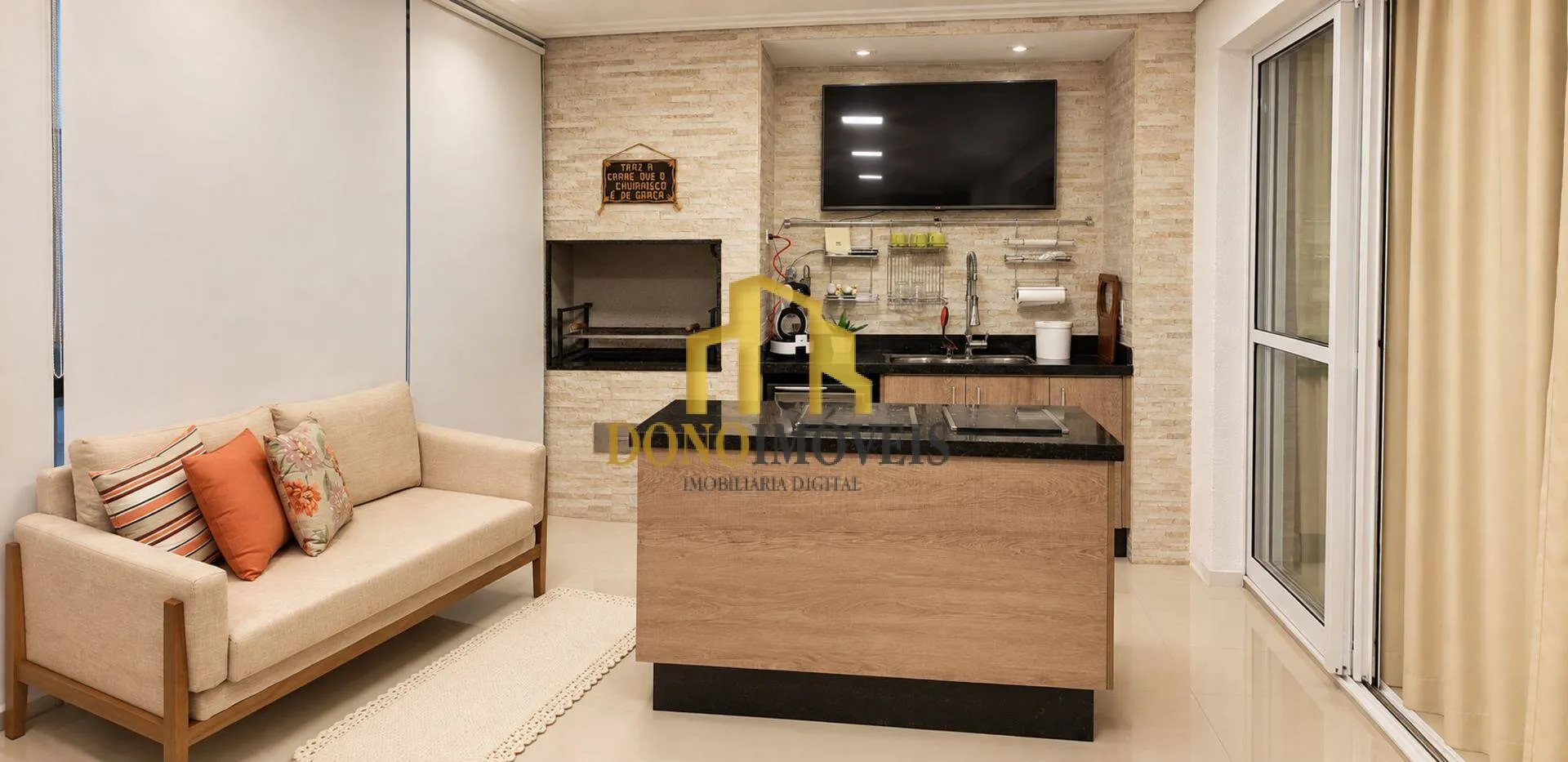Imagem Apartamento venda Domo Life, andar alto, vista piscina, Centro SBC