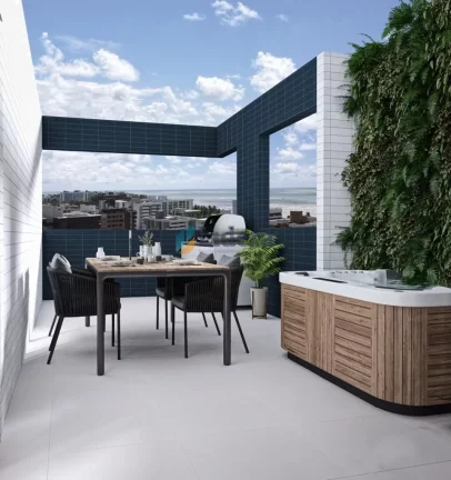 Imagem Flat - 23,99 m² - Intermares, Cabedelo/PB
