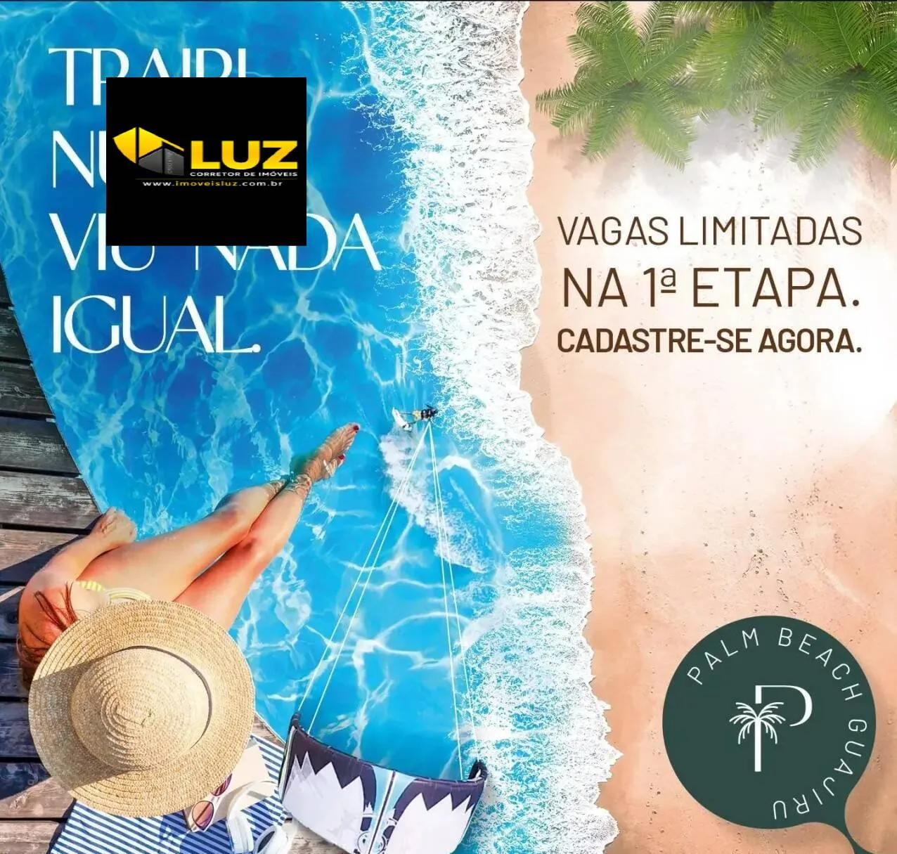 Imagem Viva o Paraíso no Palm Beach em Trairi-CE