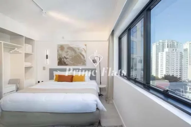 Imagem Flat disponível para locação no Meliá Ibirapuera, com 26m², 1 dormitório e 1 vaga