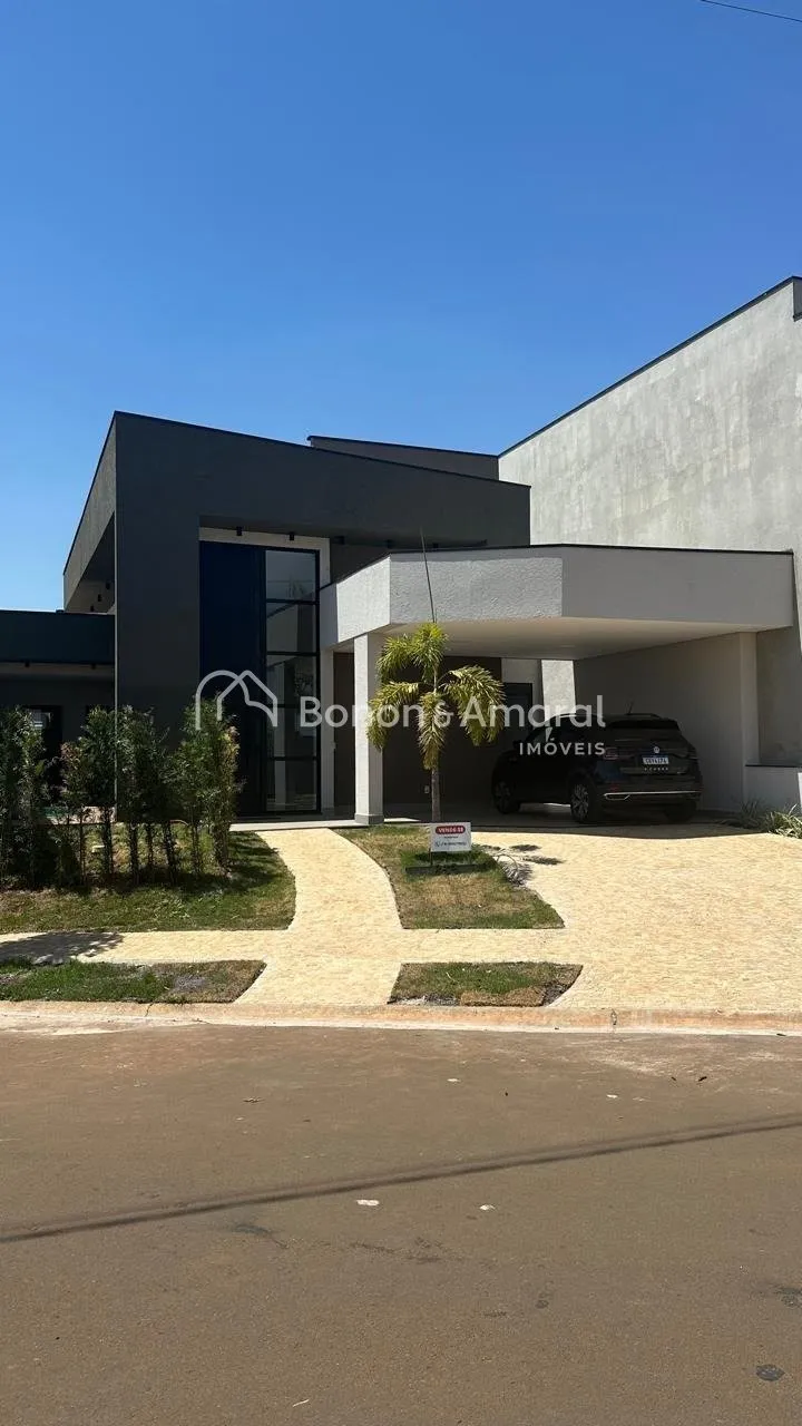 Imagem Casa Térrea no Terras da Estância com acabamento diferenciado - 3 suítes e piscina