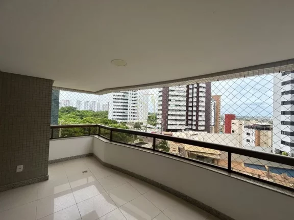 Imagem Aluguel apartamento com quatro quartos três suítes varanda vista mar em Patamares