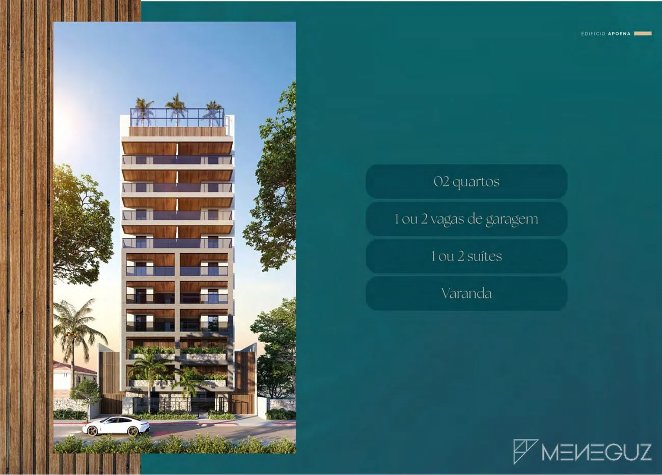 Imagem Apoena - Empreendimento de 2 quartos na Bacutia, Enseada Azul