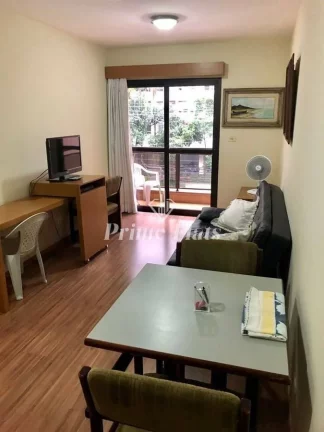 Foto do imóvel Flat disponível para locação no Flat London Residence Service no Jardim Paulista, com 45m², 1 dormitório e 1 vaga de garagem em Alameda Jaú