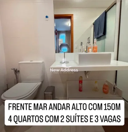 Imagem Apartamento 4 Quartos Porteira Fechada na Praia de Itaparica - Vila Velha/ES