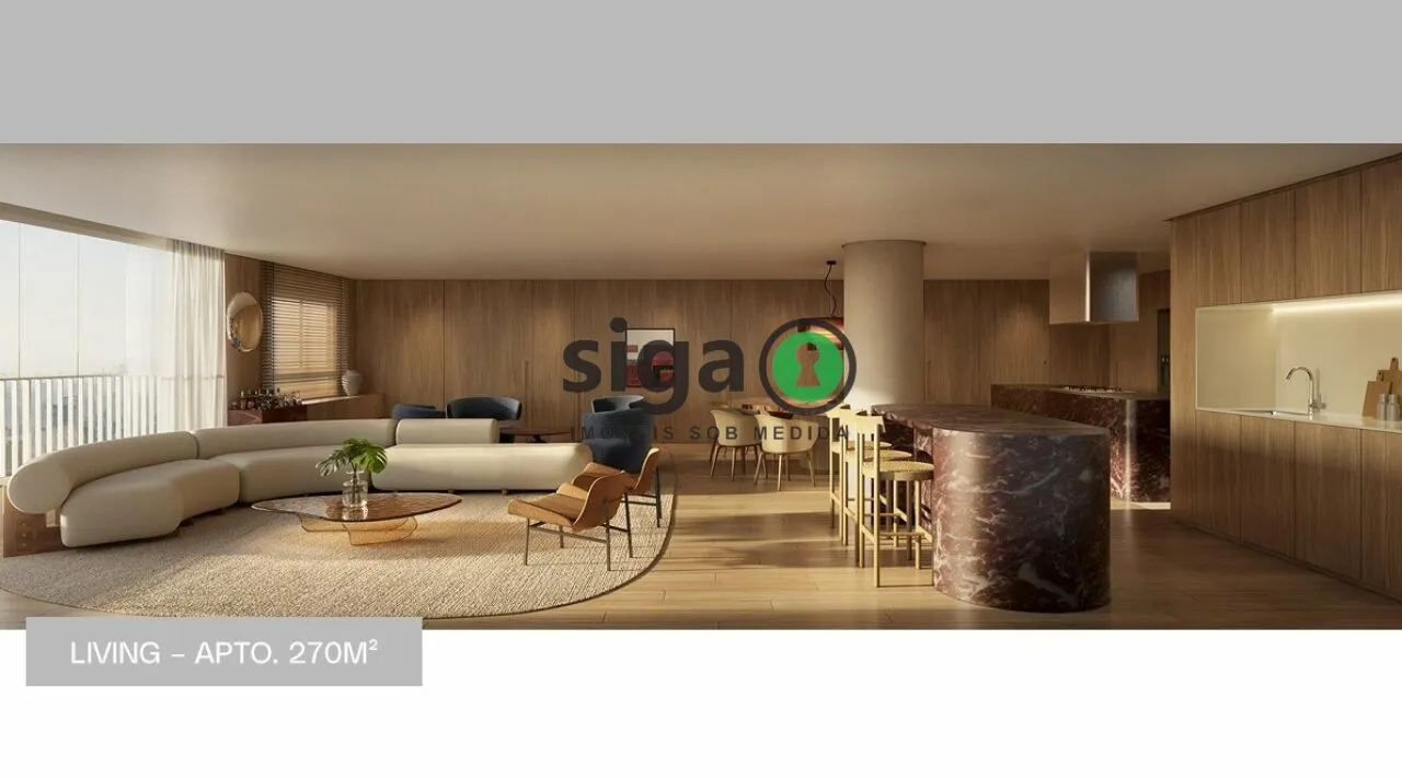 Foto do imóvel Apartamento para venda no Campo Belo com 03 suítes, São Paulo - SP