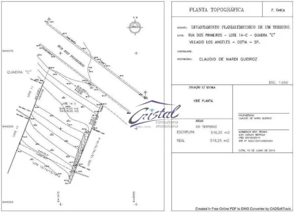 Imagem Terreno à venda, 148 m²- Granja Viana - Jardim Torino - Cotia/SP