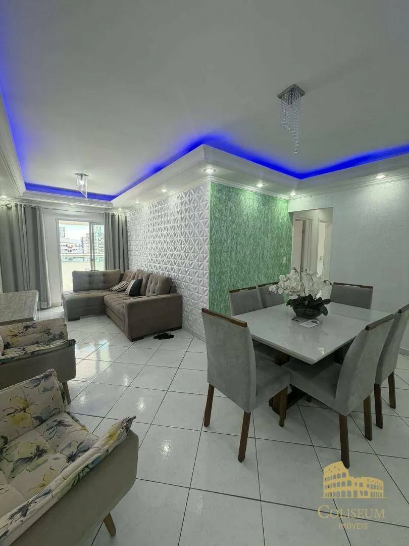 Imagem Apartamento com 3 dormitórios à venda, 110 m² por R$ 499.000,00 - Vila Assunção - Praia Grande/SP