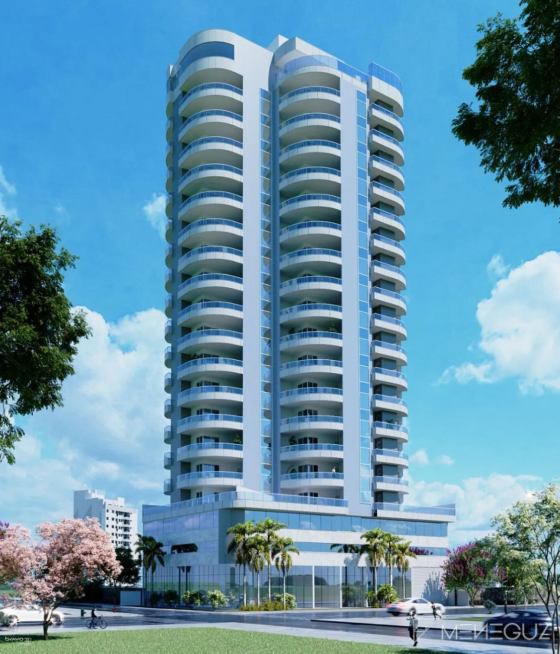 Imagem Exclusivo empreendimento de alto padrão, com apartamentos de 4 suítes e duas vagas de garagem