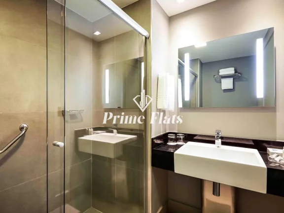 Imagem Flat disponível para venda no Grand Mercure São Paulo Vila Olimpia, com 24m², 1 dormitório e 1 vaga de garagem