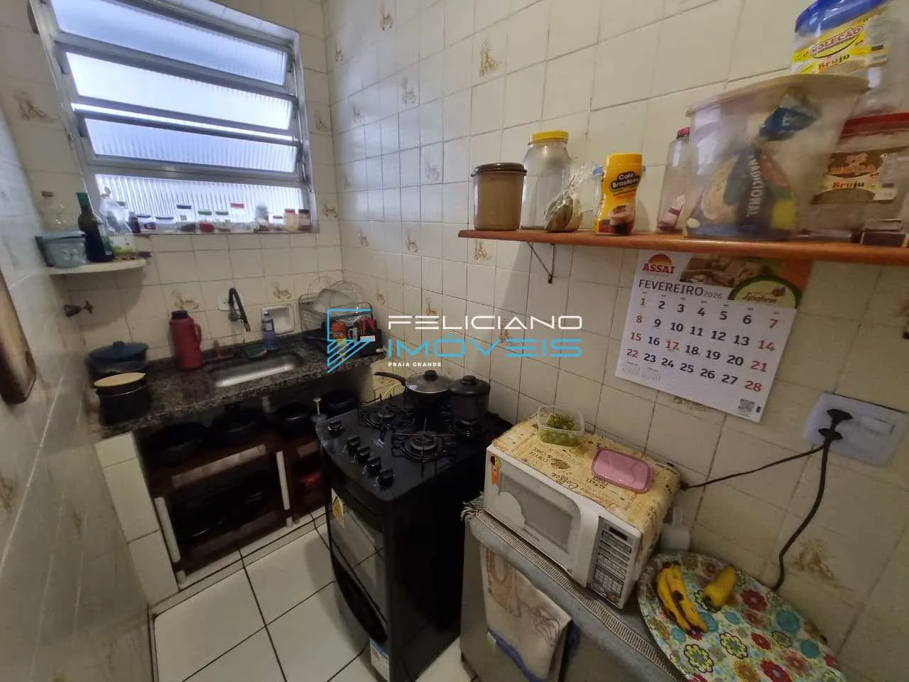 Imagem Apartamento com 2 quartos, Guilhermina, Praia Grande - R$ 298 mil, Cod: 7007
