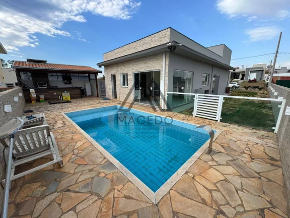 Imagem Casa de Campo Mobiliada e Piscina Climatizada- Ninho Verde 1