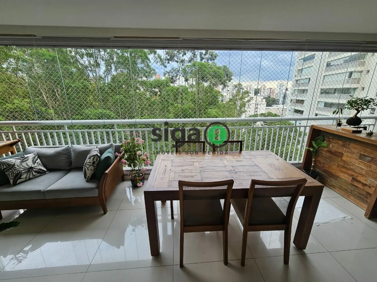 Imagem Apartamento com 138m2, 3 suites e 2 vagas, à venda na Vila Andrade.