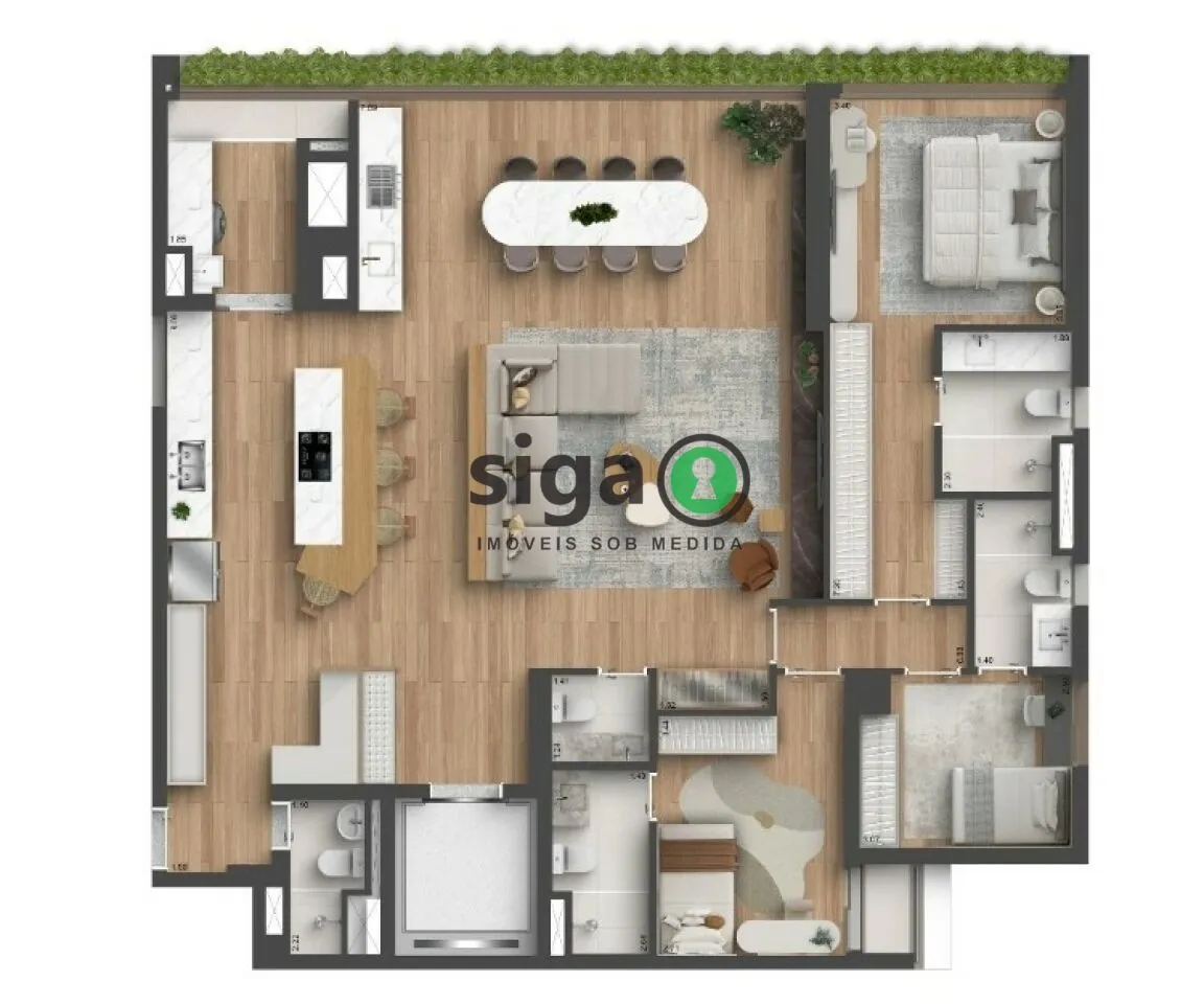 Imagem Apartamento para venda na Vila Clementino 04 dormitórios, São Paulo - SP