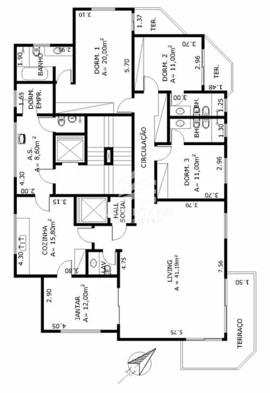Imagem Place Vendome Moema Índios - Apartamento à venda no bairro Moema - São Paulo/SP, Zona Sul