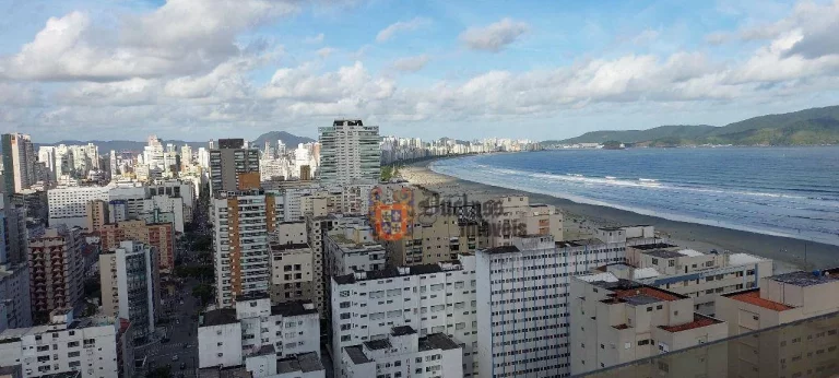 Foto do imóvel Apartamento com 1 dormitório à venda, 25 m² por R$ 349.000 - Gonzaga - Santos/SP