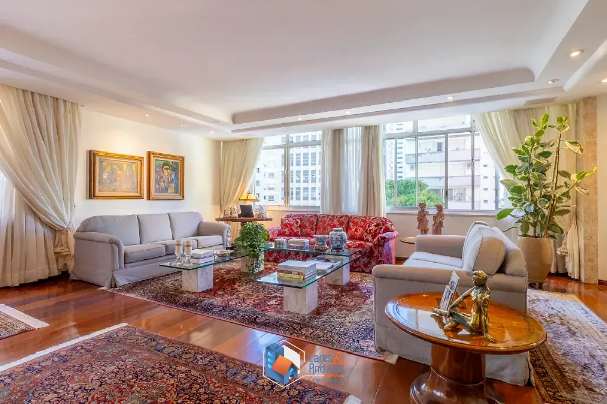Imagem Apartamento para venda em Higienópolis com 4 quartos, sendo 2 suítes, 380m²
