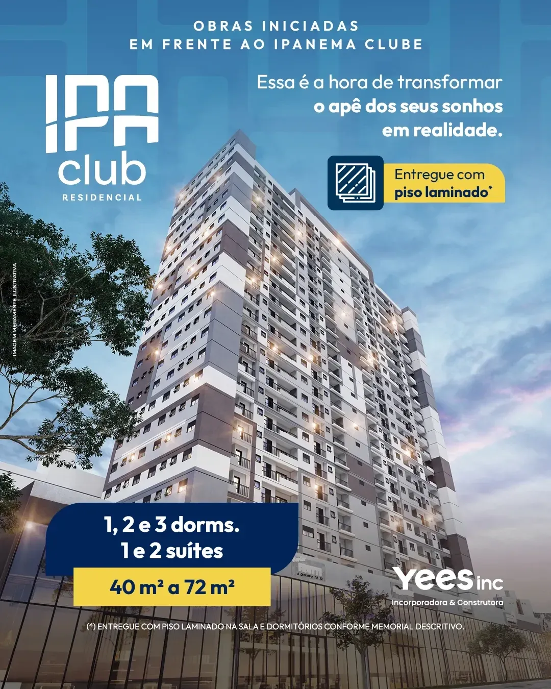 Apartamento com 2 Quartos à Venda, 54 metros em Centro - Sorocaba