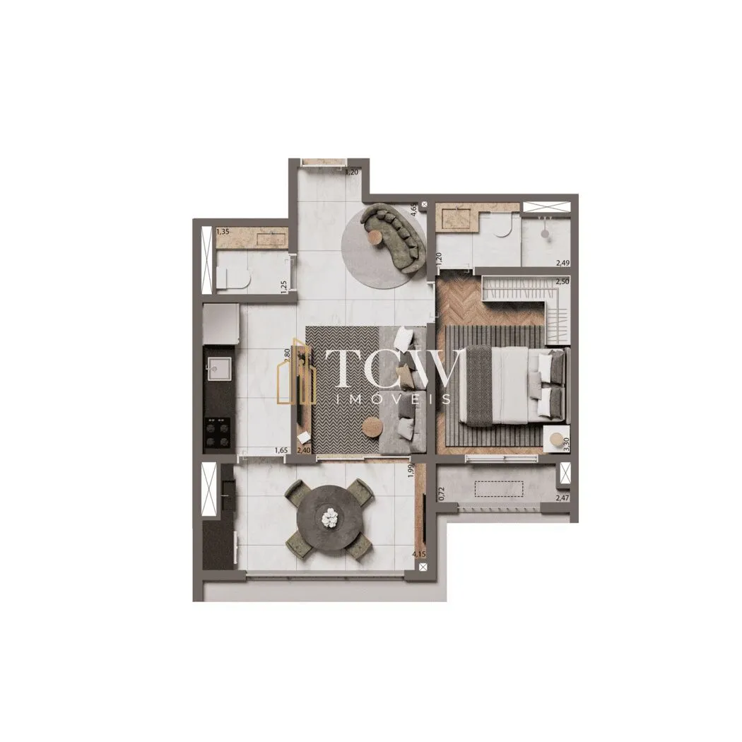 Imagem Apartamento à venda no bairro Brooklin - São Paulo/SP, Zona Sul