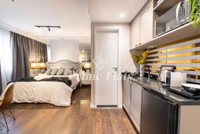 Imagem Flat disponível para venda no São Paulo Higienopolis Affiliated by Meliá, com 32,40m², 1 dormitório e 1 vaga