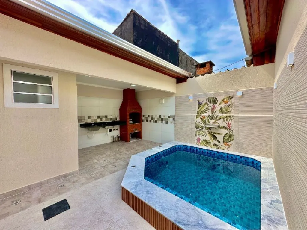 Foto do imóvel CASA COM 94,67 m² - CAIÇARA - PRAIA GRANDE SP em RUA MARIA BELTRAME BORLONI, 259 - CAIÇARA, PRAIA GRANDE - SP