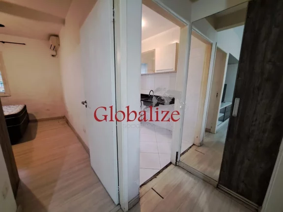 Imagem Apartamento com 60m², 1 quarto, 1 quadra da praia, elevador e portaria por R$420.000,00 na Ponta da Praia em Santos