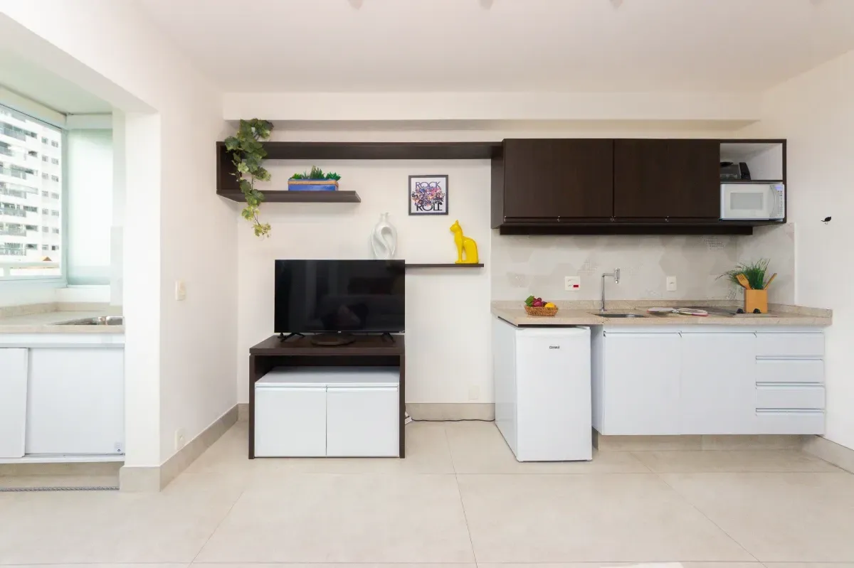 Imagem Studio com 1 Quarto à Venda, 31 metros em Santo Amaro - São Paulo