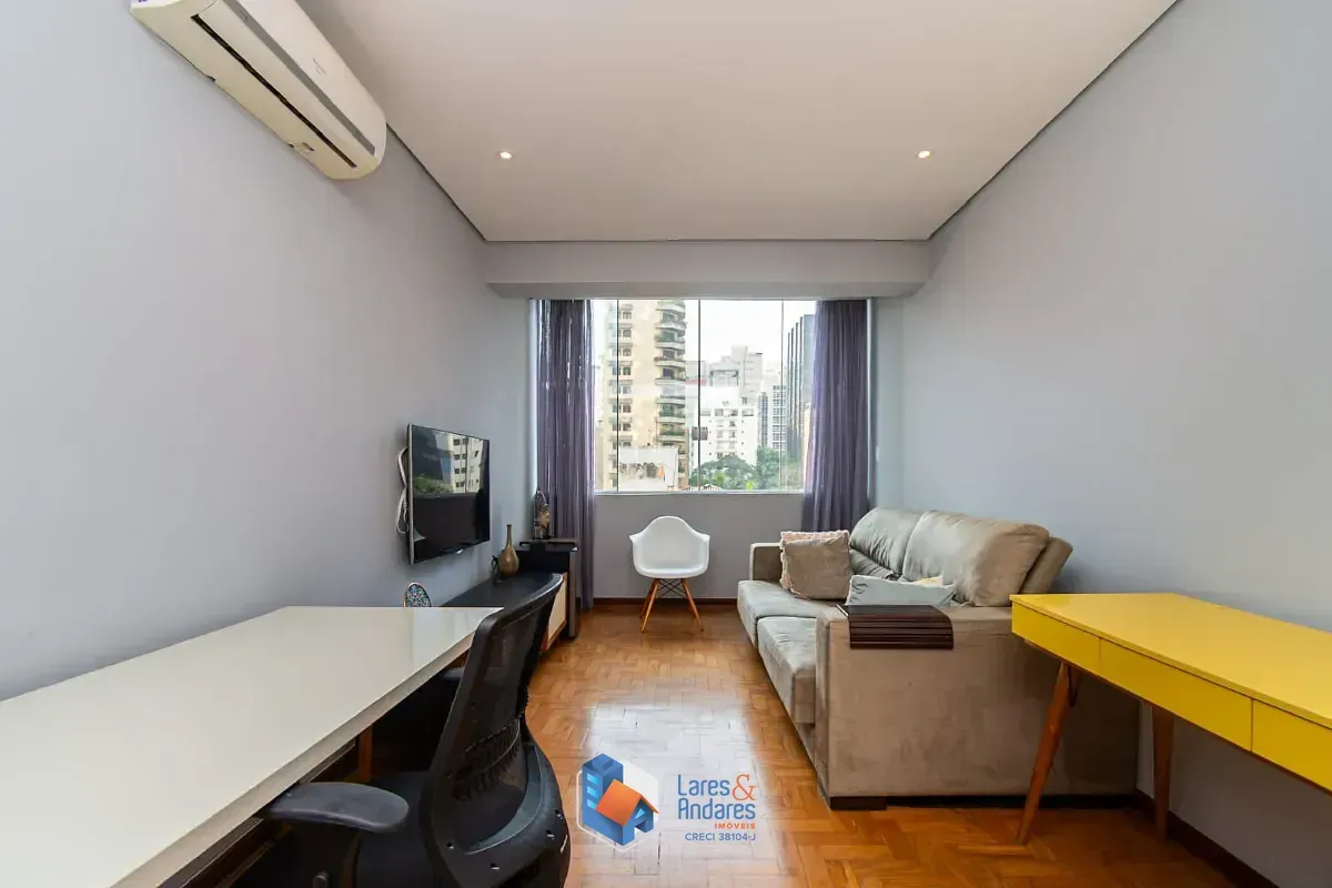 Foto do imóvel Apartamento para venda em Itaim Bibi com 1 quarto, sendo 1 suíte, 57m² em Rua Joaquim Floriano