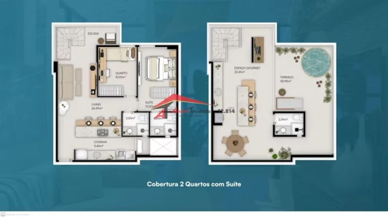 Imagem Apartamento em Lançamentos no bairro Piatã - Salvador, BA