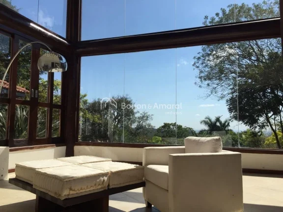 Imagem Sobrado à venda no Condomínio Clube de Campo em Valinhos, com 1.200 m² de terreno e 495 m² de á...