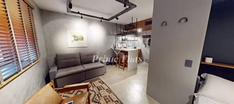 Imagem Flat disponível para venda no Le Premier, com 28m², 1 dormitório e 1 vaga de garagem
