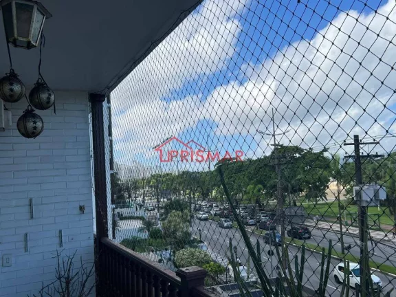 Imagem Vende apartamento frente mar gonzaga 2 vagas