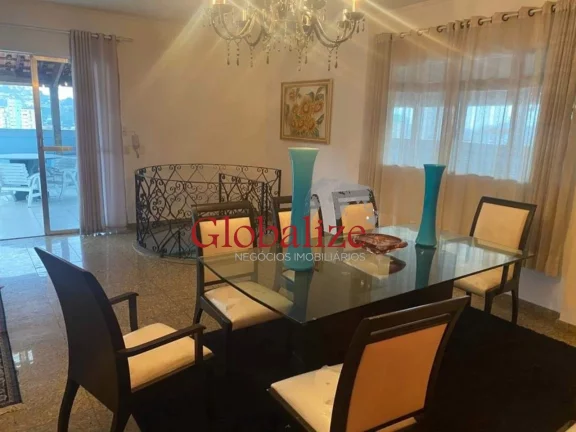 Imagem Apartamento Triplex à venda, 4 dormitórios no Campo Grande em Santos por $ 3.000.000,00