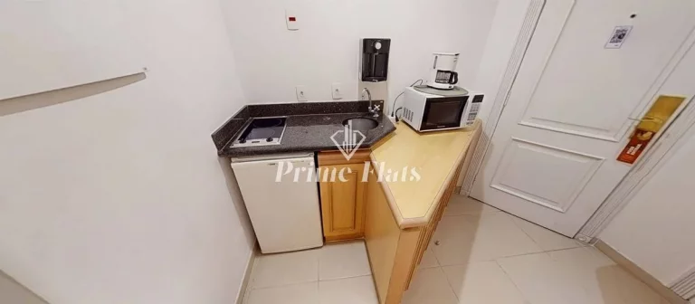 Imagem Flat disponível para locação no Hotel The Universe Paulista by Intercity na Bela Vista, com 31m², 1 dormitório e 1 vaga