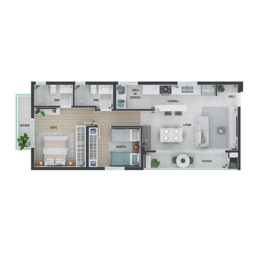 Imagem APARTAMENTO RESIDENCIAL em Curitiba - PR, Portão