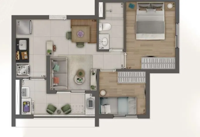 Imagem APARTAMENTO RESIDENCIAL em São Paulo - SP, Barra Funda