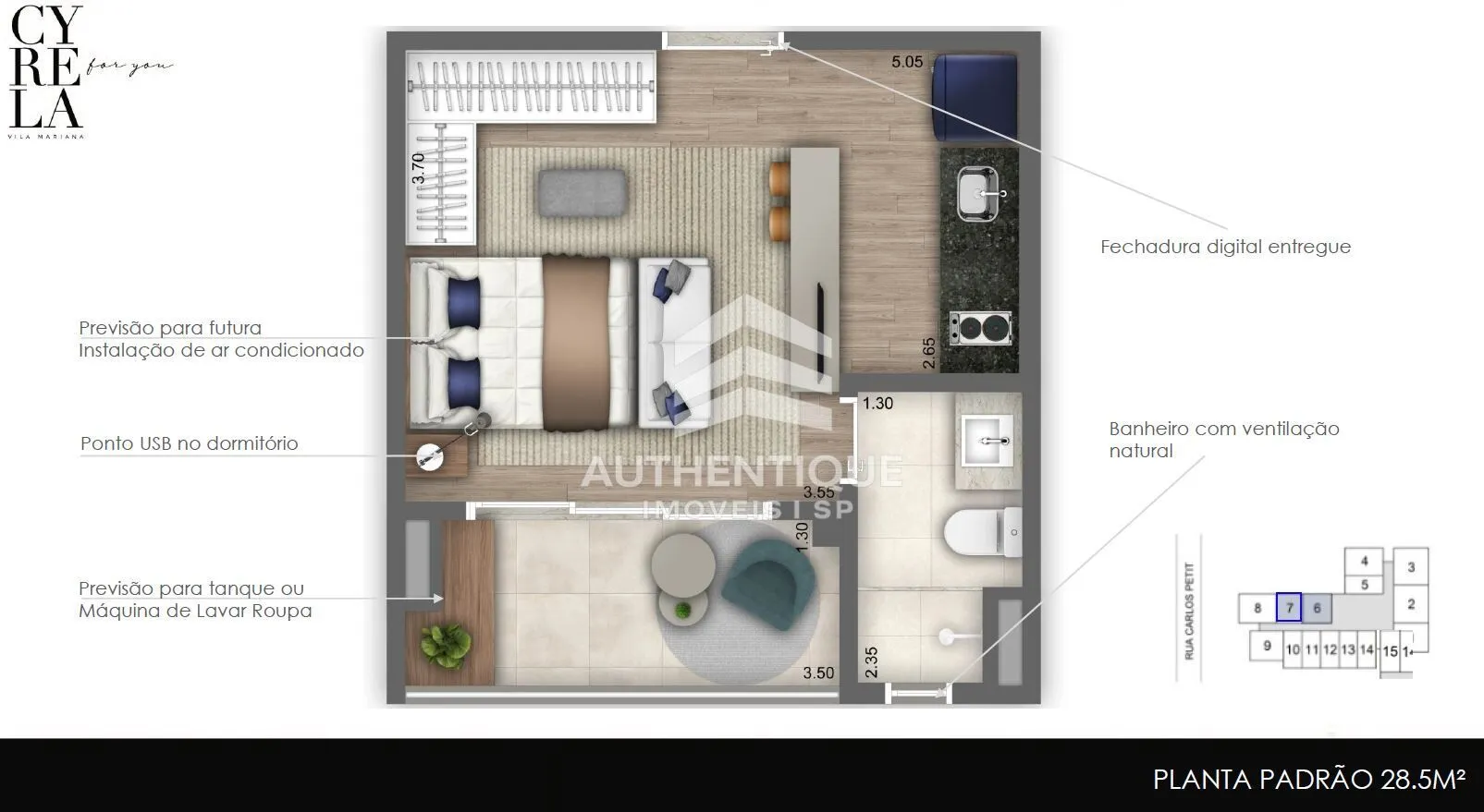 Imagem CYRELA FOR YOU VILA MARIANA - Apartamento à venda no bairro Vila Mariana - São Paulo/SP, Zona Sul