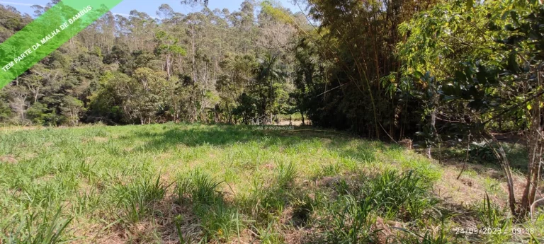 Imagem Terreno para a sítio, em Salto do Major Gercino SC. Com área plana, com terra boa de plantio. Tem mais de 30 metros um lindo RIACHO nos fundos, com ág