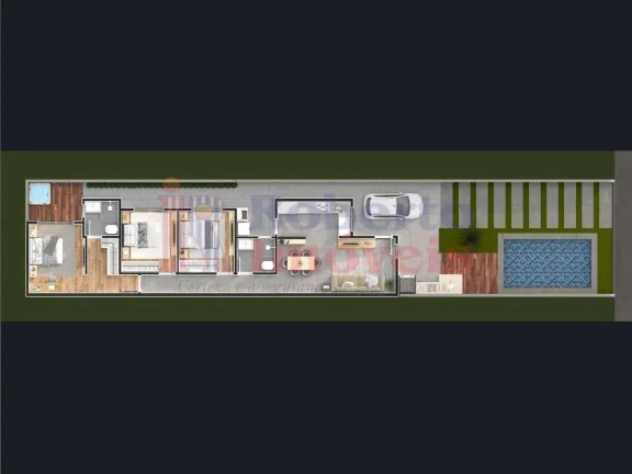 Imagem Oportunidade! Casa Nova no Jardim da Barra - 87m² e Valor Negociável